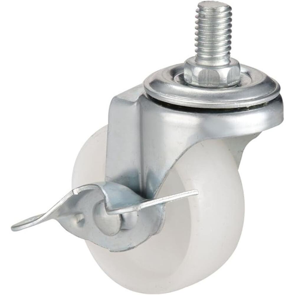 Pack of 4- Uxcell 2" Threaded StemSwivel Caster Wheels with Brake